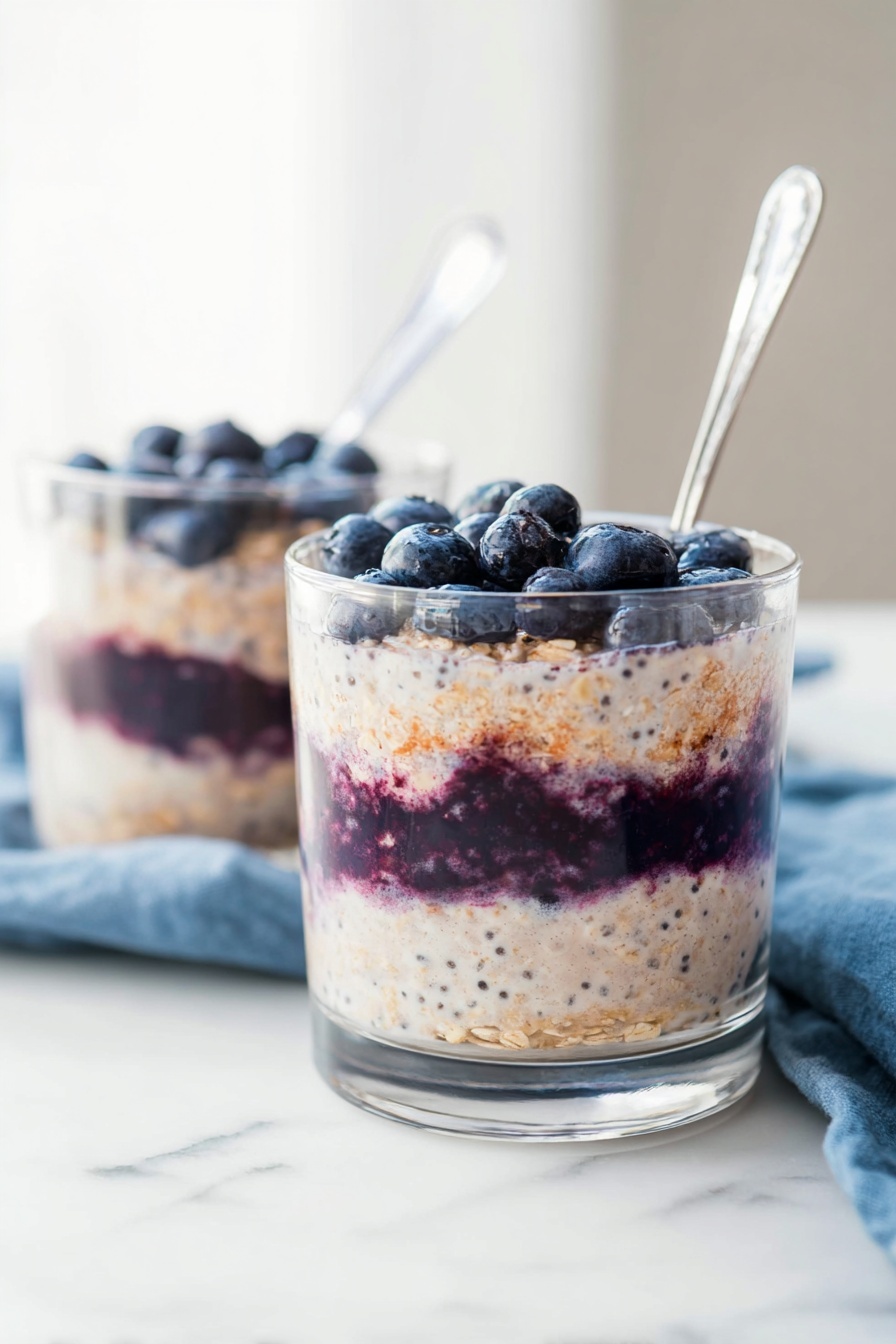 Healthy Overnight Oats - Serving Suggestion