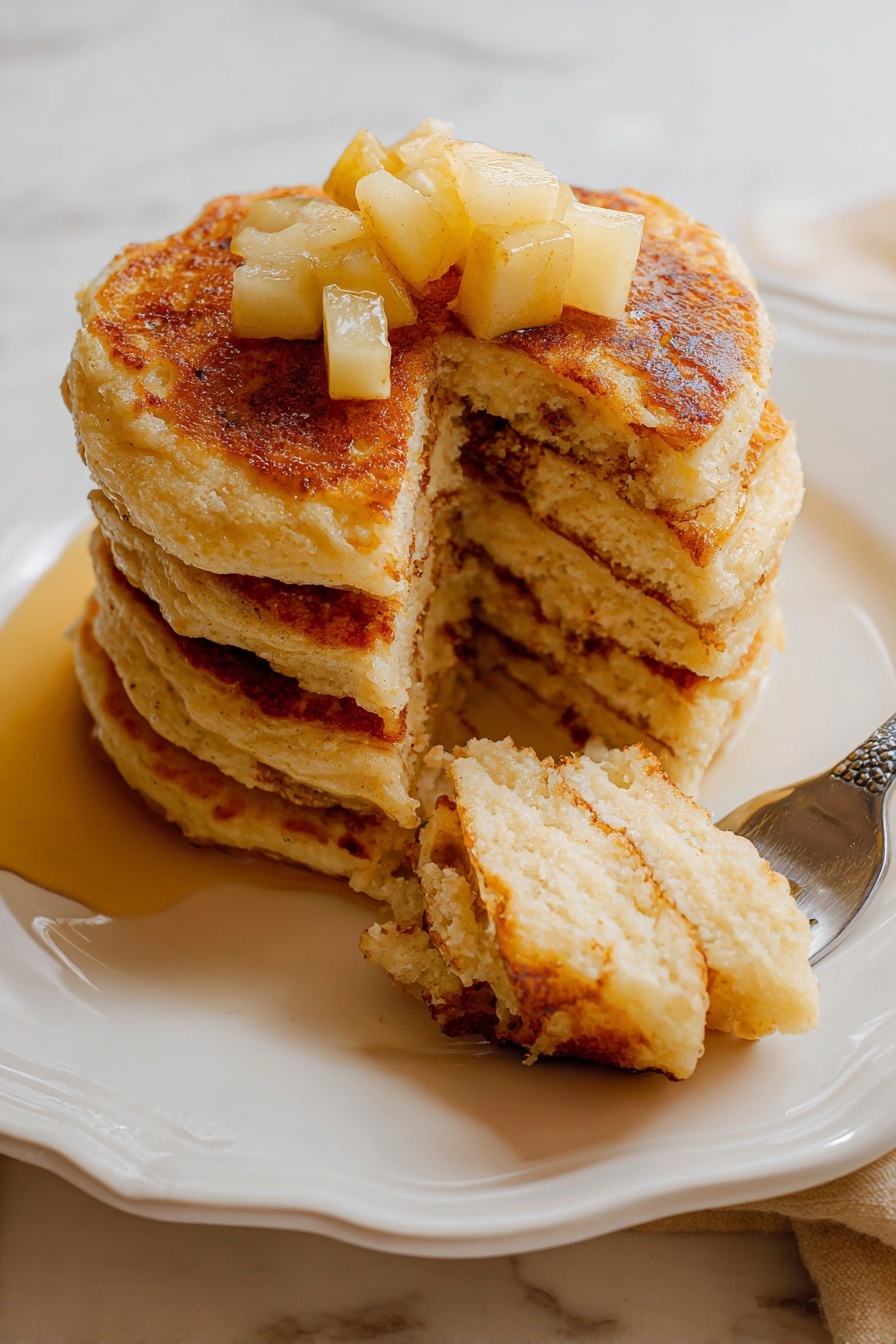 apple pancakes - Serving Suggestion