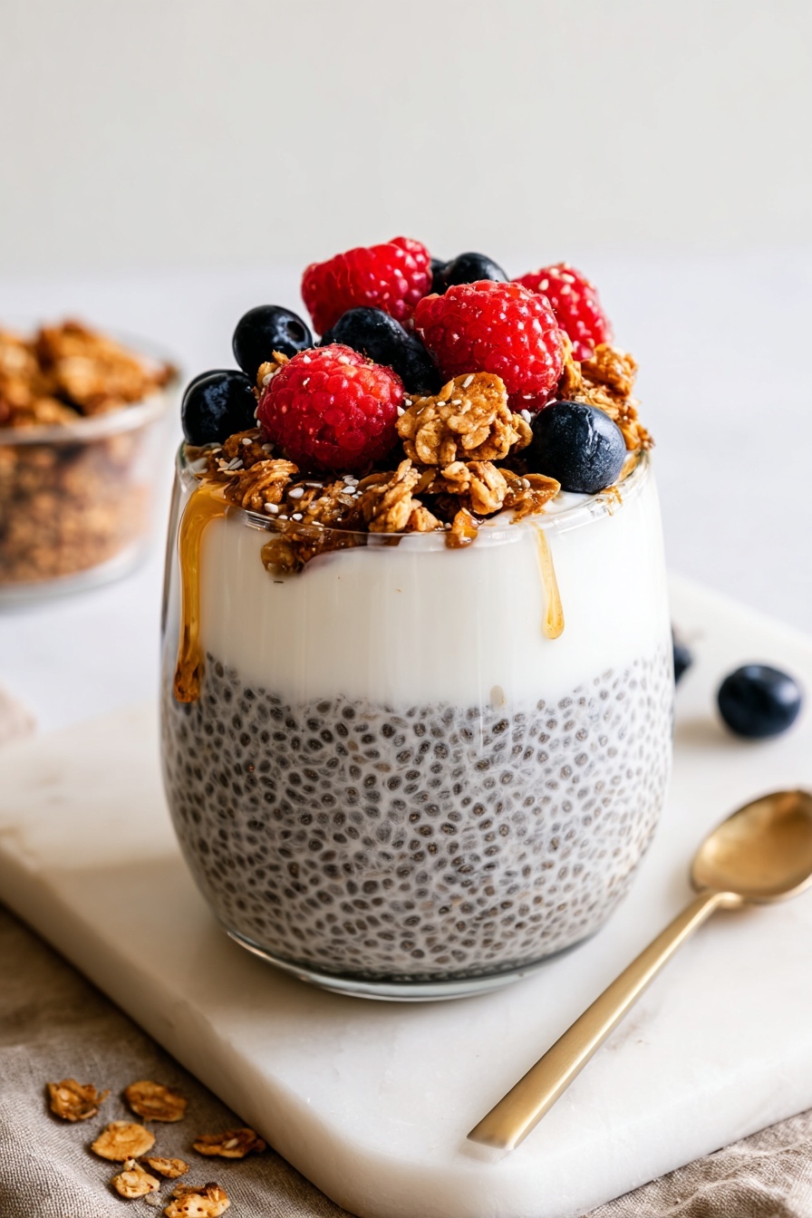 protein chia pudding - Recipe Image