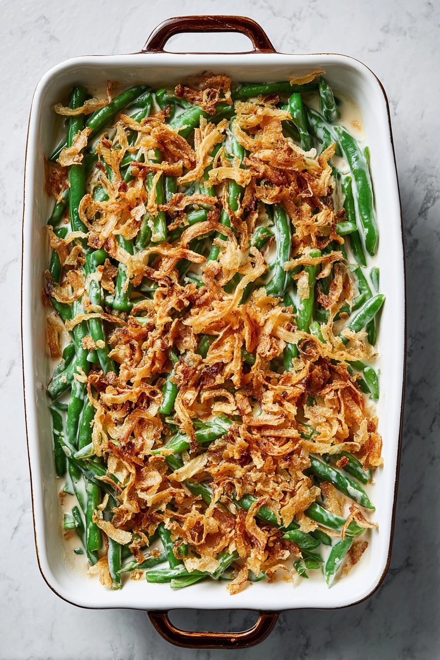 green bean casserole - Serving Suggestion