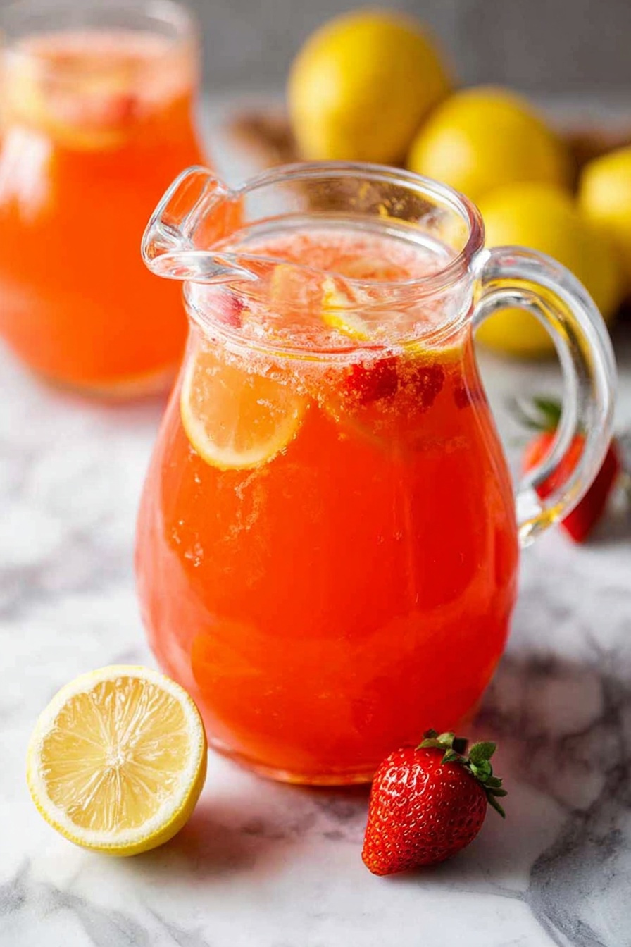 strawberry lemonade - Recipe Image